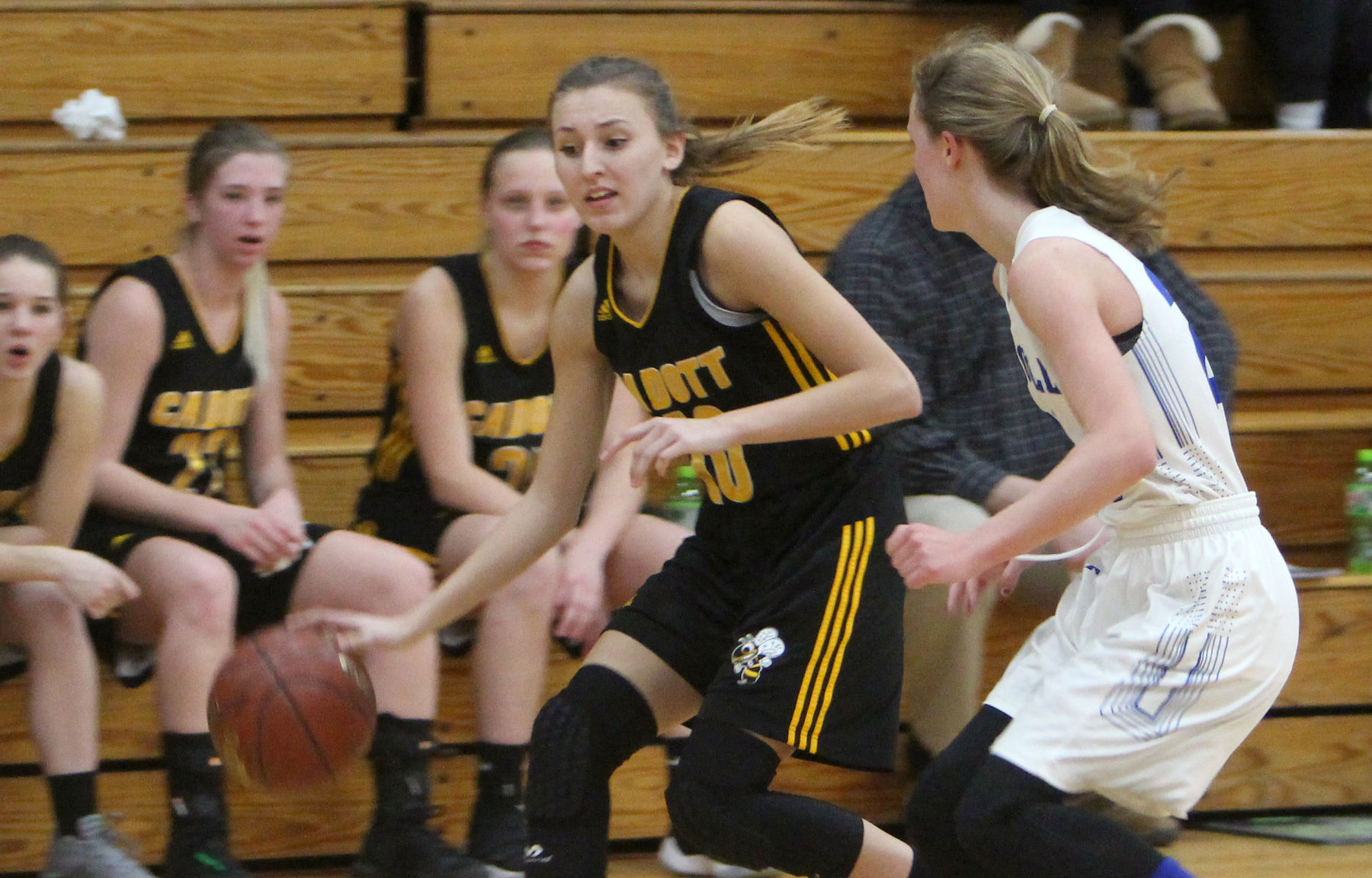 Cadott at McDonell girls basketball 1-3-19
